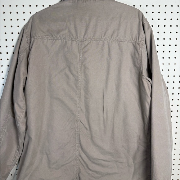 Womens tan barn chore Field Jacket size large Lands’ End - Picture 9 of 14